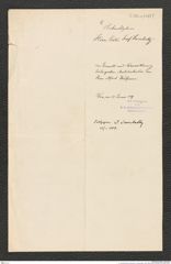 k.k. naturhistorisches Hofmuseum, Intendanzakten 1885-1896 (Hauer), Aktenzahl Z.50.a/1889, Seite 2